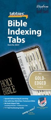 TheBibleGuy.com Study System Bible Index TAbs